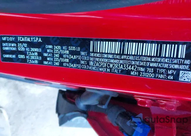 ZACPDFCW2R3A33442: 44147655