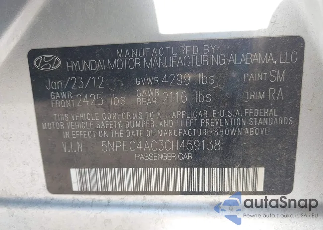 5NPEC4AC3CH459138: 44147669