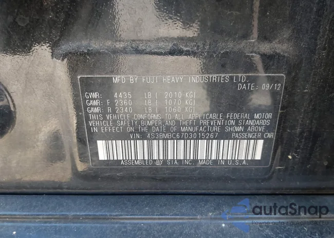 4S3BMBC67D3015267: 44147715