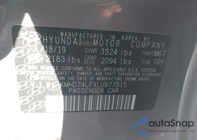 KMHD74LFXLU977515: 44147937