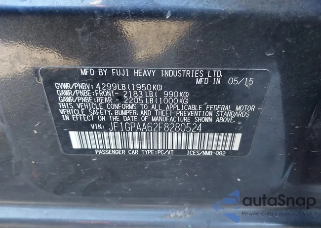 JF1GPAA62F8280524: 44147981
