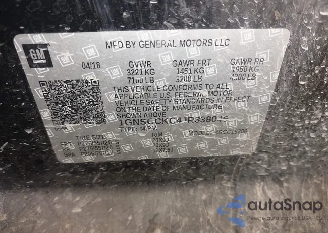 1GNSCCKC4JR338045: 44147071