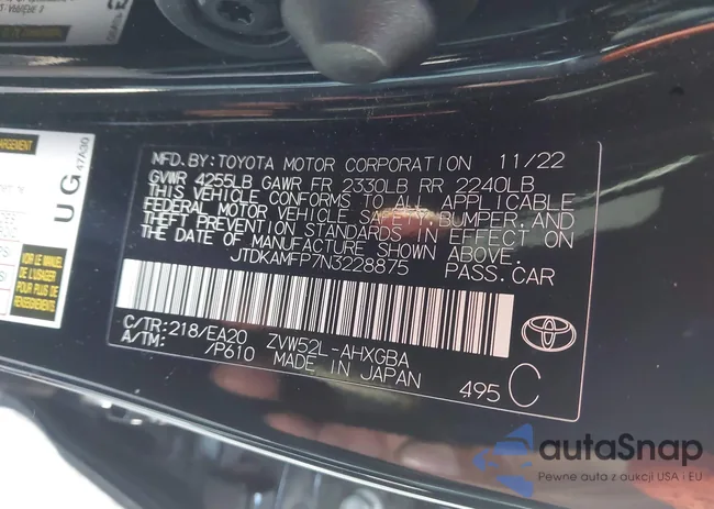 JTDKAMFP7N3228875: 44147298