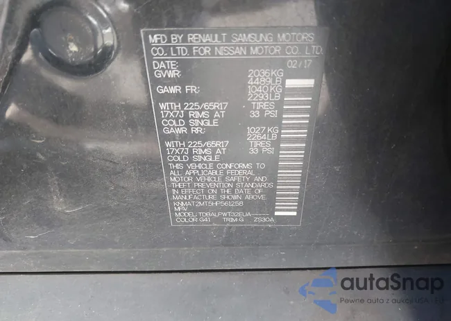 KNMAT2MT5HP561258: 44147373