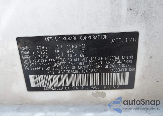 4S3GKAM65J3608691: 44147444