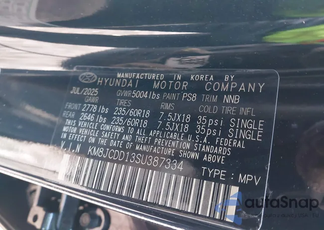 KM8JCDD13SU387334: 44148477