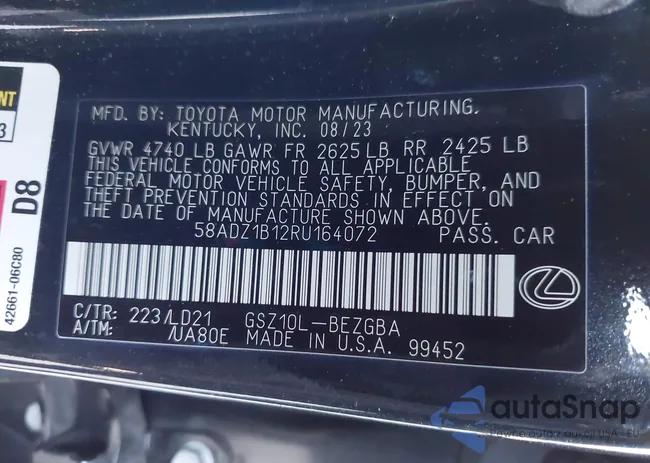 58ADZ1B12RU164072: 44148605