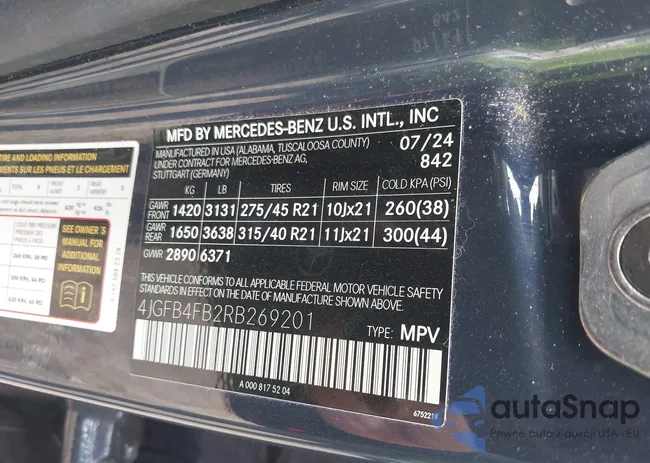 4JGFB4FB2RB269201: 44148755