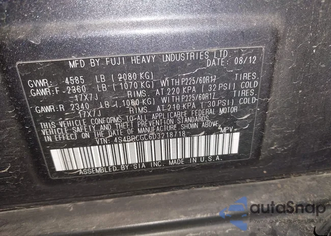 4S4BRCGC6D3218718: 44148769