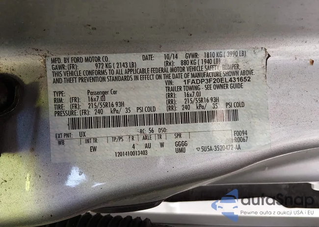 1FADP3F20EL431652: 44148785