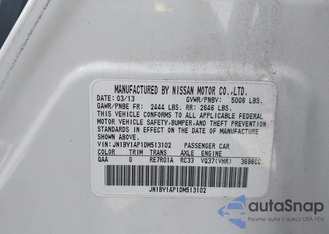 JN1BY1AP1DM513102: 44148841