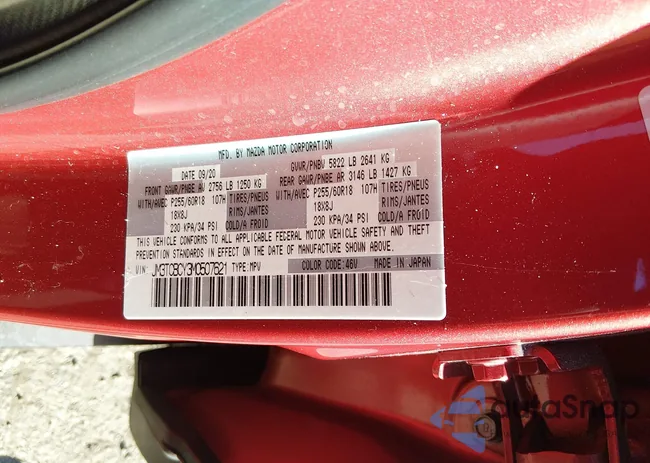 JM3TCBCY3M0507621: 44149039