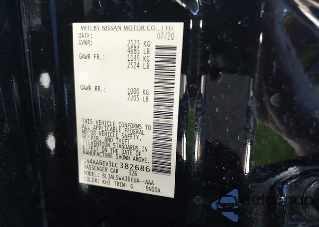 1N4AA6EV3LC382686: 44148114