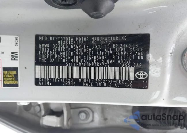 5YFEPMAE0MP165772: 44148430