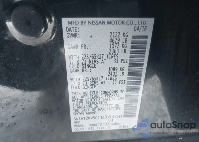 5N1AT2MV5GC838400: 44148432