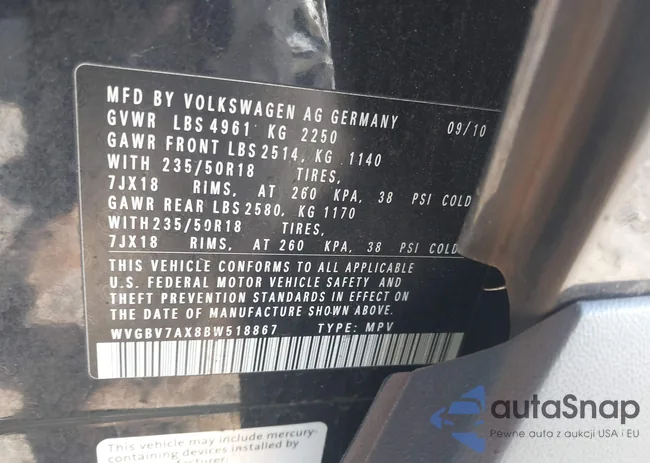 WVGBV7AX8BW518867: 44149683