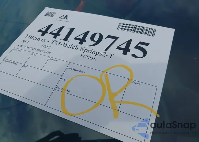 1GKEK13Z94J253189: 44149745