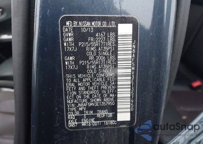 JN8AF5MV3ET357950: 44149749