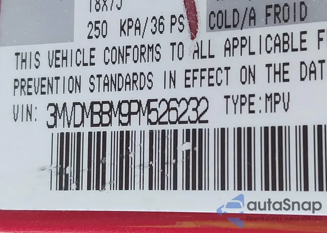 3MVDMBBM9PM526232: 44149777