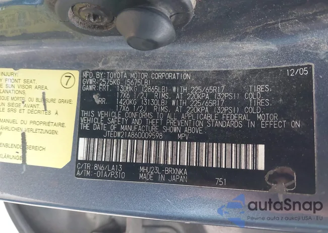 JTEDW21A860009598: 44149872