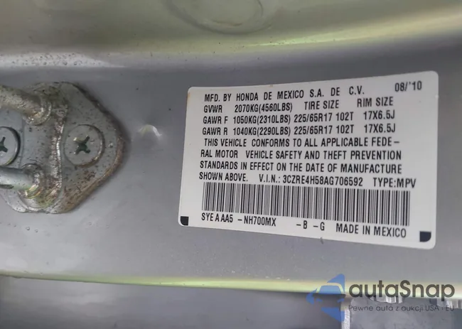 3CZRE4H58AG706592: 44149168