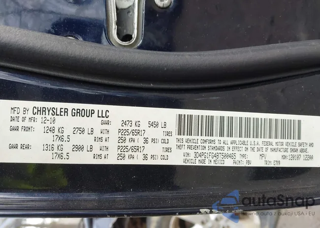 3D4PG1FG4BT500465: 44149277