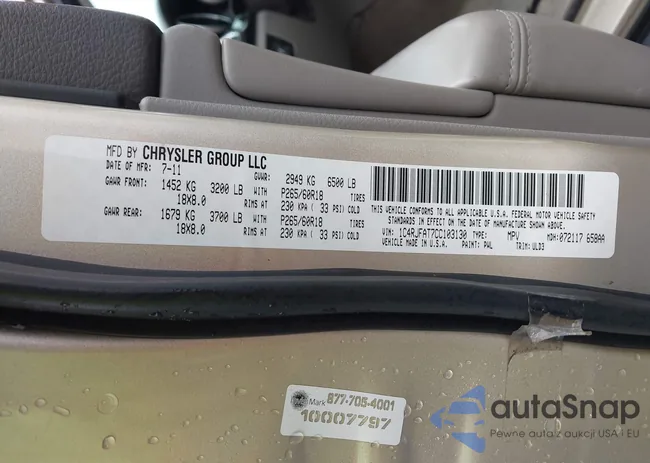 1C4RJFAT7CC103130: 44149294