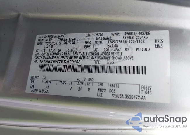 1FTNE2EW7BDA20158: 44149324