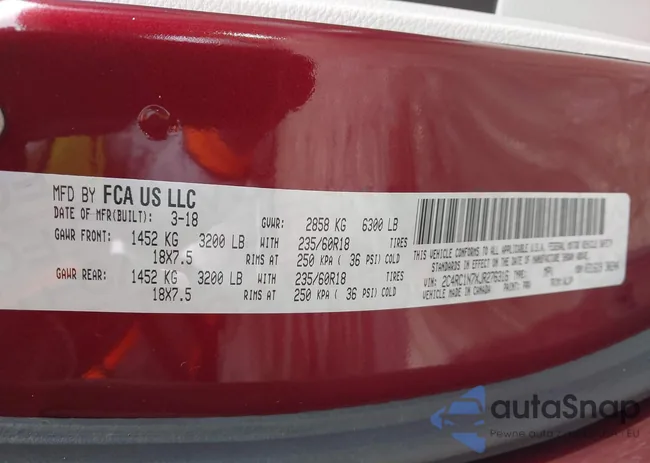 2C4RC1N7XJR276316: 44149452