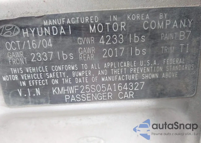 KMHWF25S05A164327: 44150550