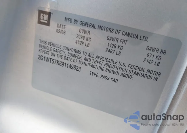 2G1WT57K891149823: 44150797