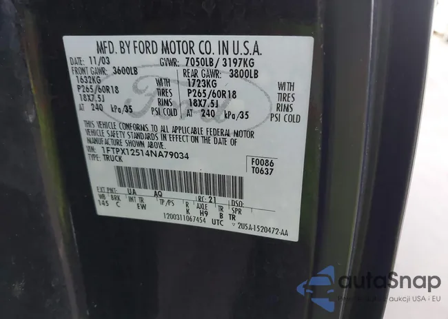 1FTPX12514NA79034: 44150820