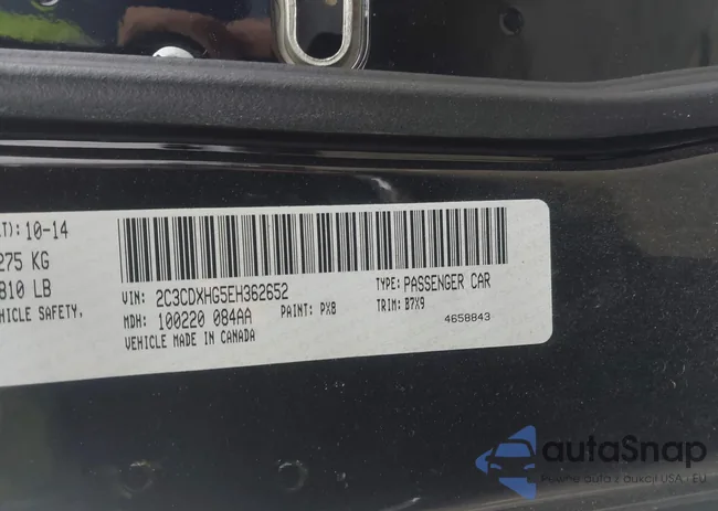 2C3CDXHG5EH362652: 44150933