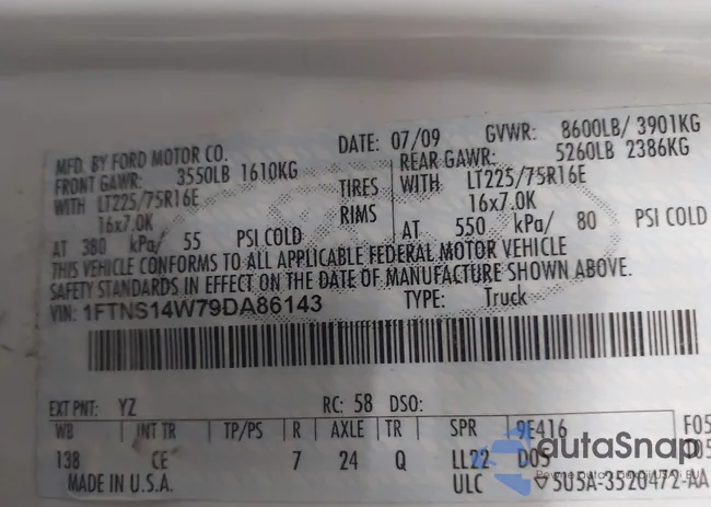 1FTNS14W79DA86143: 44151002