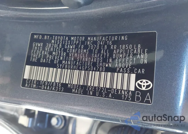 5YFBURHE4GP504780: 44150189