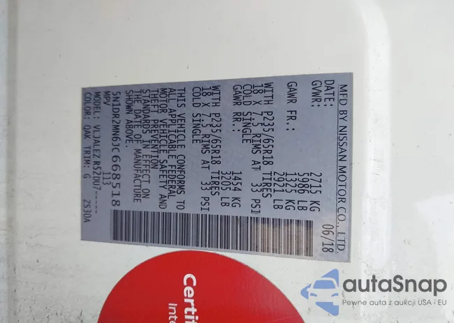 5N1DR2MN6JC668518: 44150271