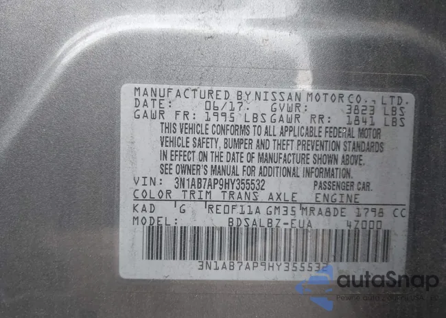 3N1AB7AP9HY355532: 44150341