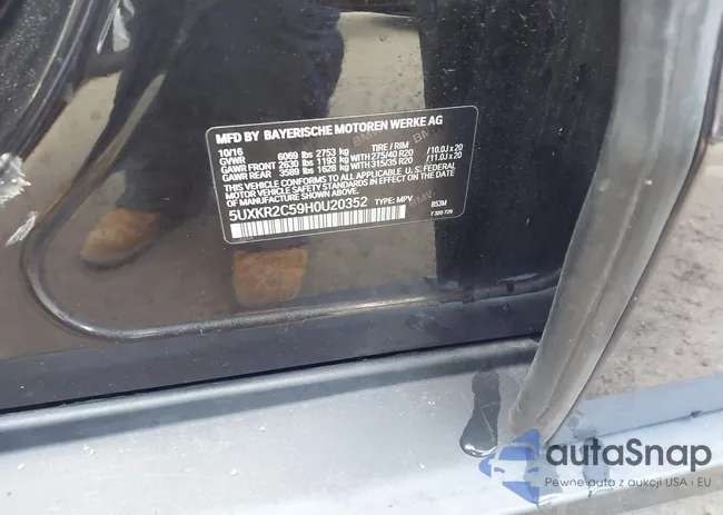 5UXKR2C59H0U20352: 44151553