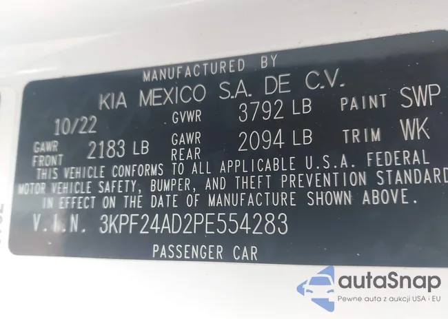 3KPF24AD2PE554283: 44151659