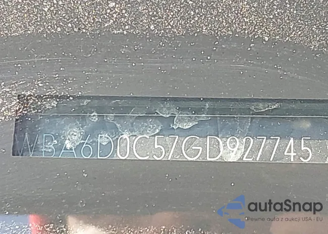 WBA6D0C57GD927745: 44151683