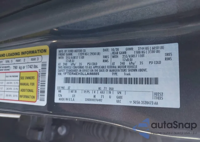 1FTER4EH3LLA88885: 44151775