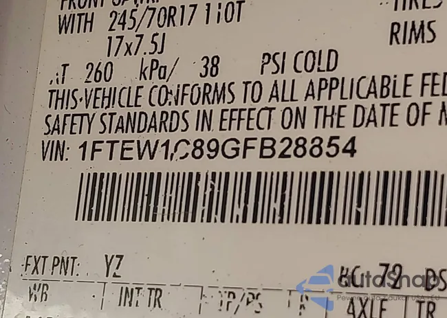 1FTEW1C89GFB28854: 44151833