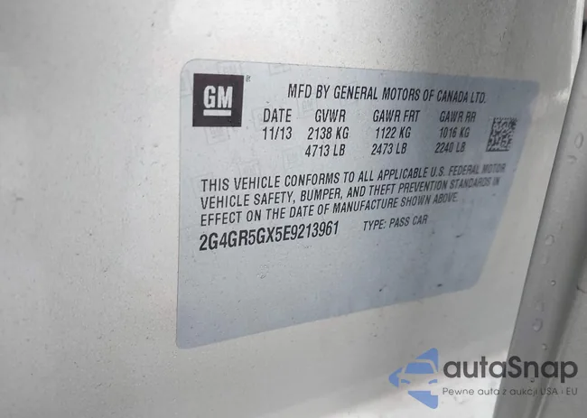 2G4GR5GX5E9213961: 44151908