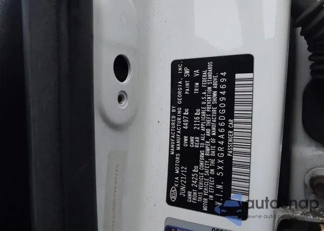 5XXGR4A66DG094694: 44151227