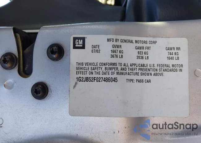 1G2JB52F027486045: 44151272