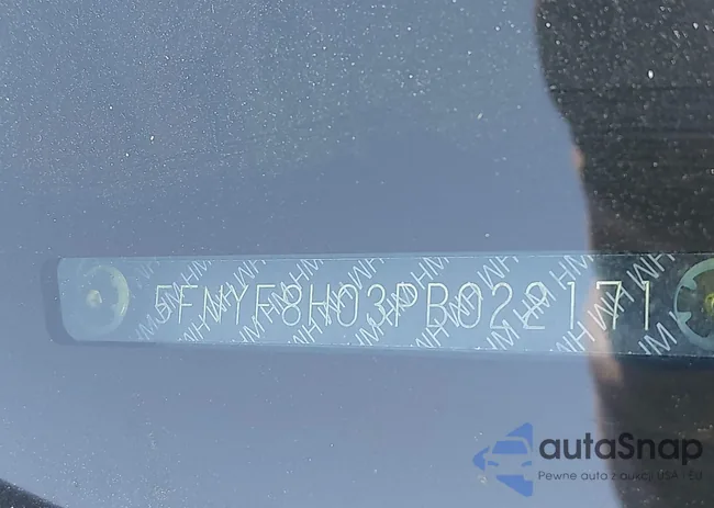 5FNYF8H03PB022171: 44152585