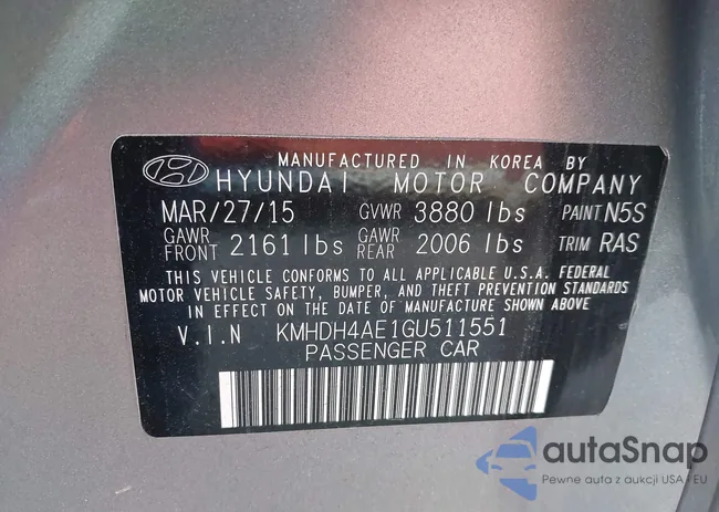 KMHDH4AE1GU511551: 44152637