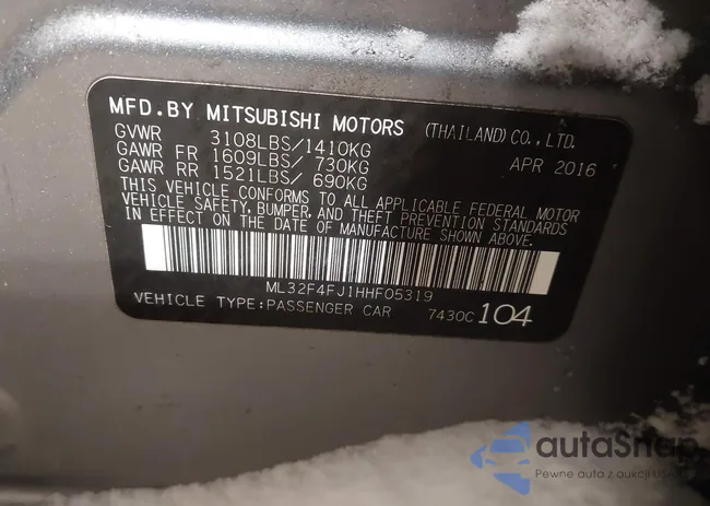 ML32F4FJ1HHF05319: 44152991