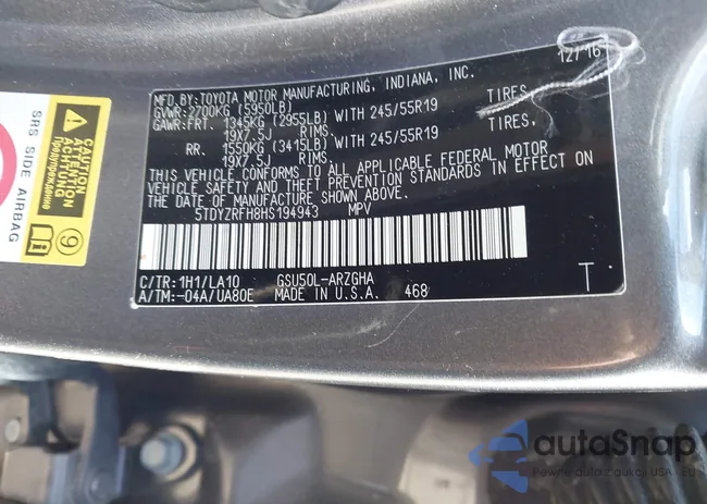 5TDYZRFH8HS194943: 44152071