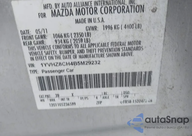 1YVHZ8CH4B5M29232: 44152217